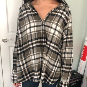 American Eagle Oversized Flannel